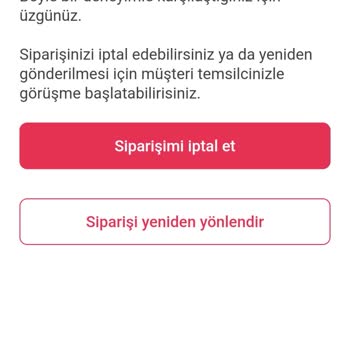 Yemeksepeti'nde Teslim Edilmeyen Sipariş Ve İletişim Sorunu