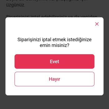 Yemeksepeti'nde Teslim Edilmeyen Sipariş Ve İletişim Sorunu
