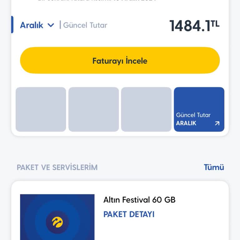 Turkcell'de Anormal İnternet Kullanımı Ve Fatura Şoku