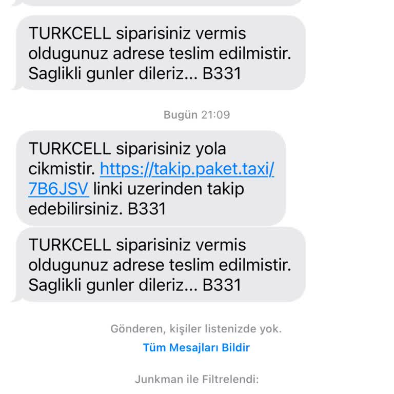 Turkcell Paket Teslimat Sorunu Ve Müşteri Hizmetleri Cevapsızlığı