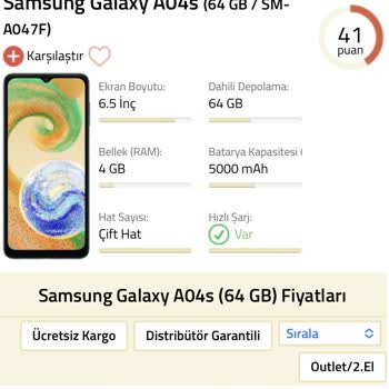 Yanlış Fiyatlandırma Sorunu: Samsung Galaxy A04s