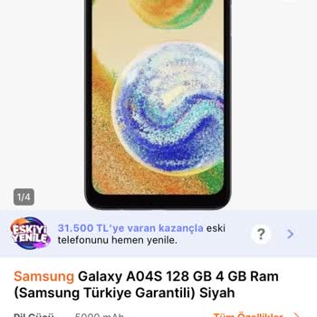 Yanlış Fiyatlandırma Sorunu: Samsung Galaxy A04s