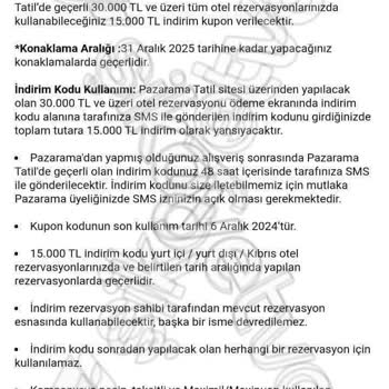 Kampanya Kuponu Hakkında Yanıltıcı Bilgilendirme