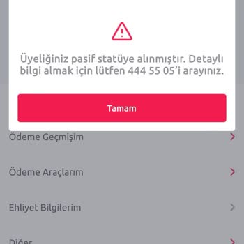 Hesabım Pasif Duruma Alındı, Aciliyetim Var
