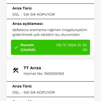 Sürekli Kopan İnternet Ve Cevapsız Şikayetler