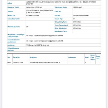 Buzdolabı Sorunları Ve Sürekli Ücret Talebi
