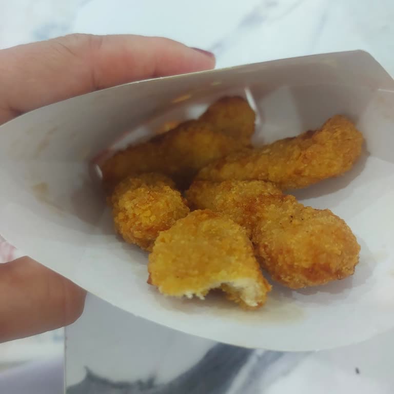 Burger King Yarısı Isırılmış Chicken Tenderlar Şoku