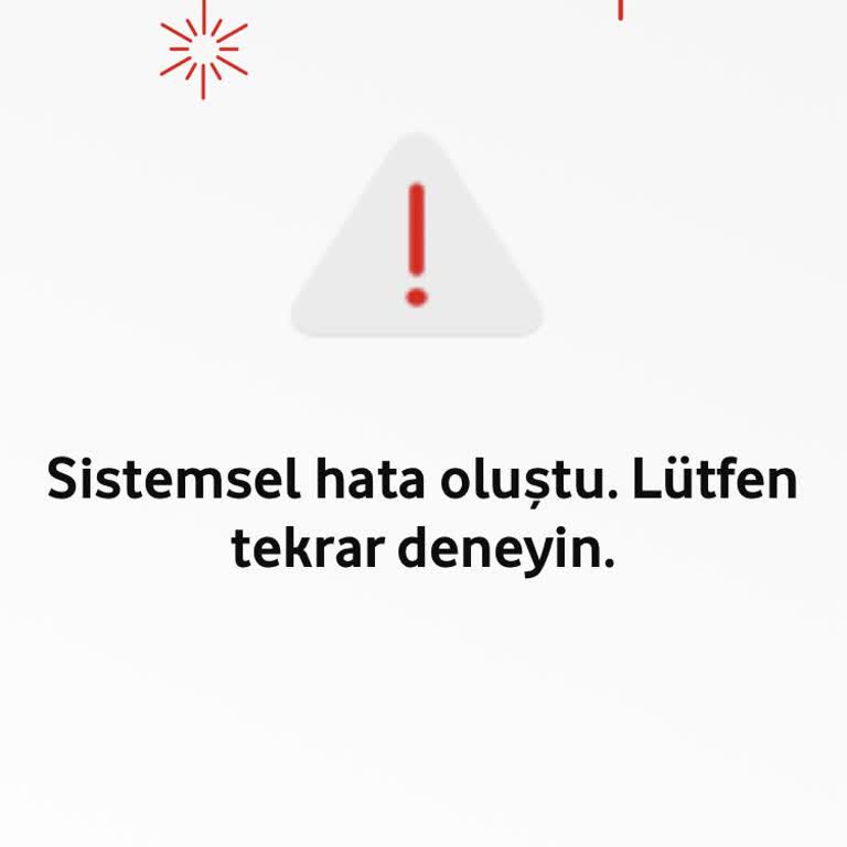 Vodafone Sistem Hatası: Taksitli Cihaz Siparişi Sorunu