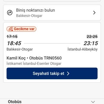 Otobüs Gecikme Mesajı Ve İade Sorunu: Mağduriyetim Giderilmiyor