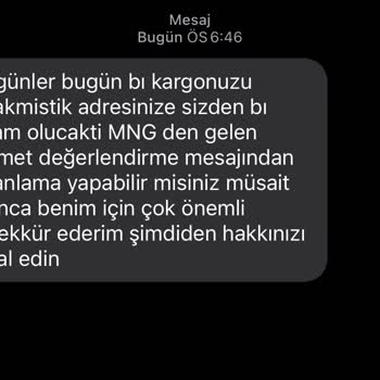 Teslim Edilmeyen Sipariş Ve Yanıltıcı Mesaj Sorunu