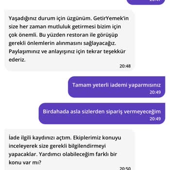 Yanlış Sipariş Ve Geciken İade Sorunu