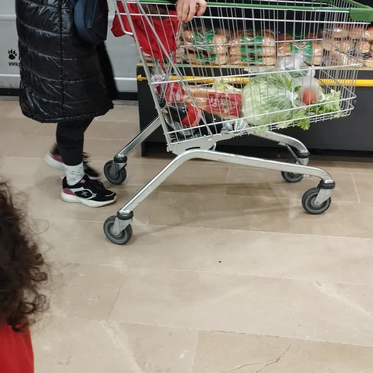 File Market Alışveriş Arabasında Hijyen Sorunu