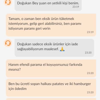 Eksik Ürün Ve Yetersiz İade Sorunu