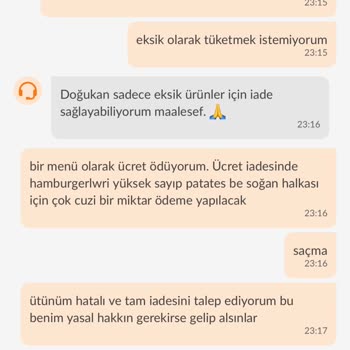 Eksik Ürün Ve Yetersiz İade Sorunu
