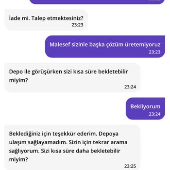 Eksik Sipariş Ve Yetersiz Müşteri Hizmetleri