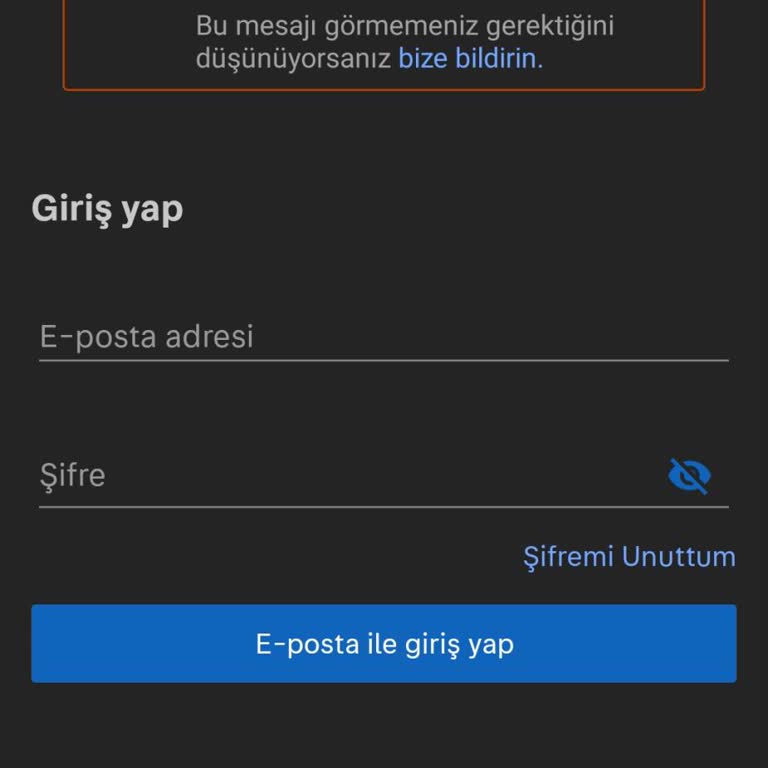 Giriş Sorunları Ve Kullanıcı Deneyimi