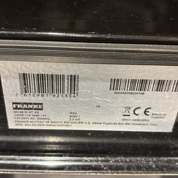 Franke Fırın İç Cam Patlaması Sorunu