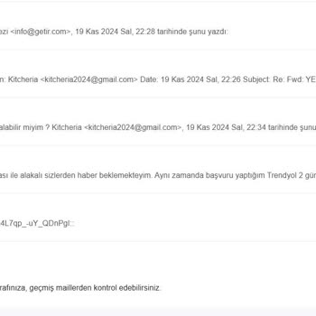 Getir Yemek'te Satış Başvuruma Yanıt Alamıyorum!