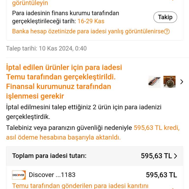 Para İadesi Beklerken Mağduriyet