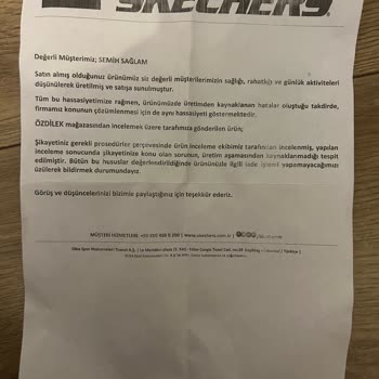 Skechers Ayakkabılarımın Tabanı Parçalandı: Değişim Reddedildi!