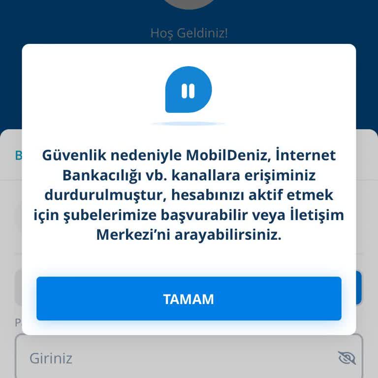 Yurt Dışında Yaşayan Müşteriye Ulaşılmaz Hizmet: Denizbank Hesap Blokajı