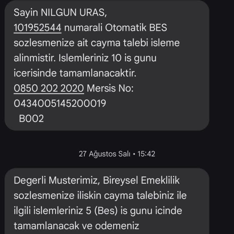 BES İptalinde Geciken İade Ücreti
