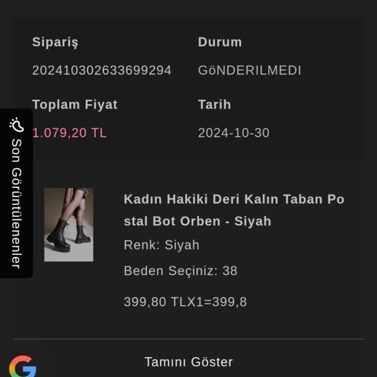 Marjin Club'dan Siparişlerim Teslim Edilmiyor Ve İletişim Kurulamıyor