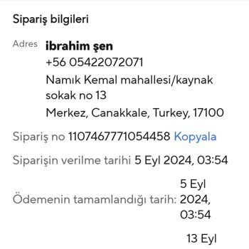 Param İade Edilmiyor!