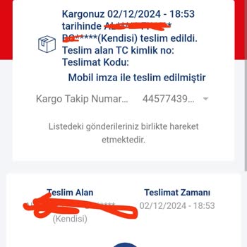 Aras Kargo Şirinevler'de Teslimat Sorunu