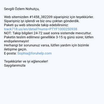 Suwen'den Sipariş Verdim, Kargo Ortada Yok
