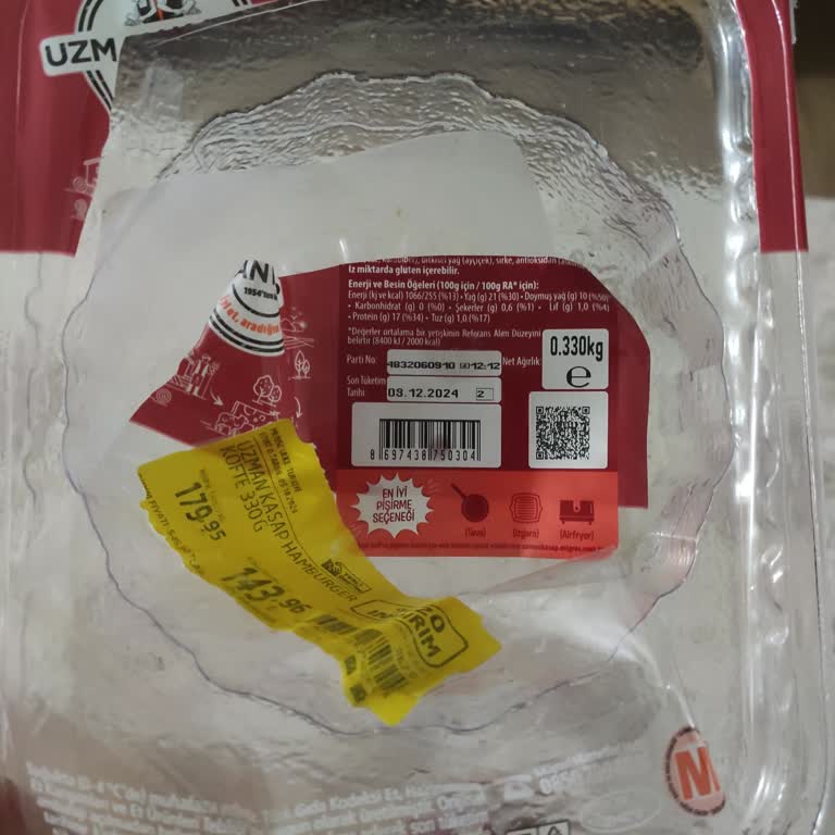 Migros'tan Alınan Dana Burger Sonrası Sağlık Sorunları