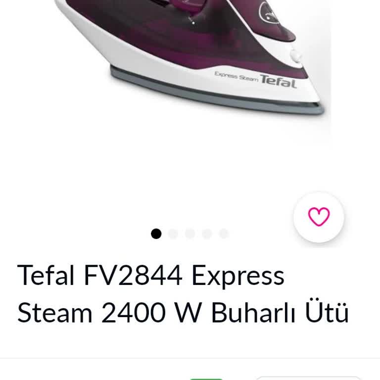 Tefal Ütü Giysilere Yapışıyor Ve Düzgün Ütülemiyor!