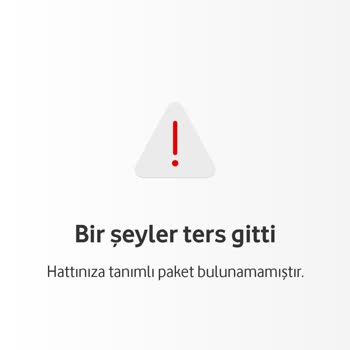 Vodafone Uygulaması Ve SMS İle Kalan Haklarımı Sorgulayamıyorum