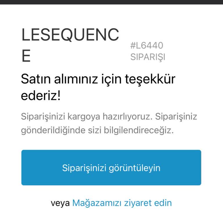 Teslim Edilmeyen Sipariş Ve İletişimsizlik Sorunu