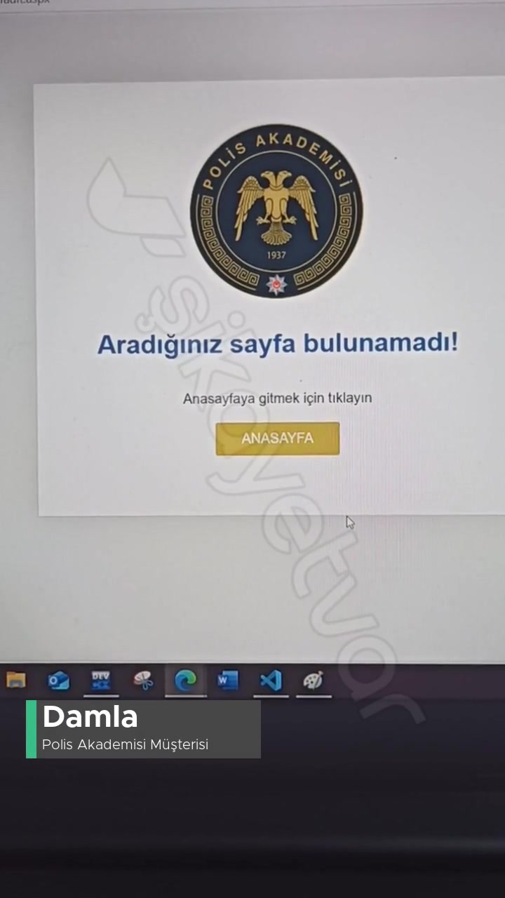 Polis Akademisi Pomem Başvuru Aradığınız Sayfa Bulunamadı! videonun kapak resmi