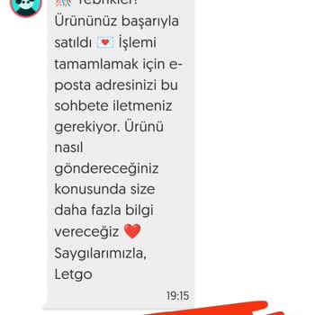 Letgo Üzerinden Gelen Şüpheli Mesaj Ve Güvenlik Endişesi