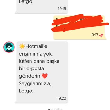 Letgo Üzerinden Gelen Şüpheli Mesaj Ve Güvenlik Endişesi
