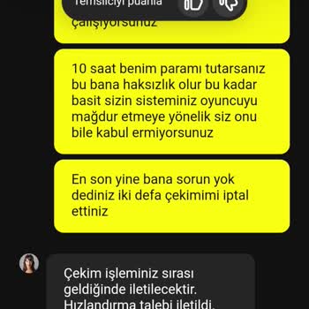 Paribahis'te Uzayan Para Çekme Sorunu Ve Yetersiz Destek