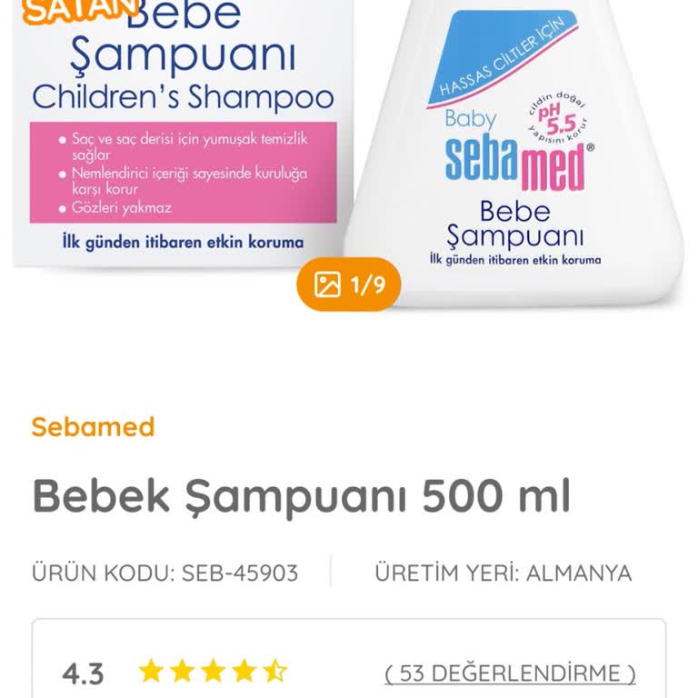 Sebamed Bebek Şampuanı Göz Sağlığını Tehdit Ediyor
