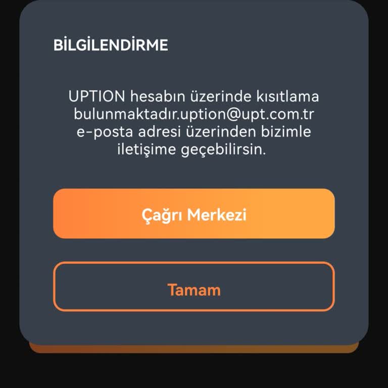 Hesap Kısıtlaması Nedeniyle Mağduriyet