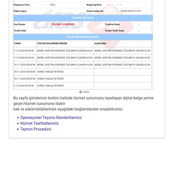 Kurye Tehditleri Ve Kargo Teslim Sorunları
