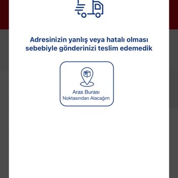 Yanlış Adres Bilgisiyle Teslim Edilmeyen Kargo