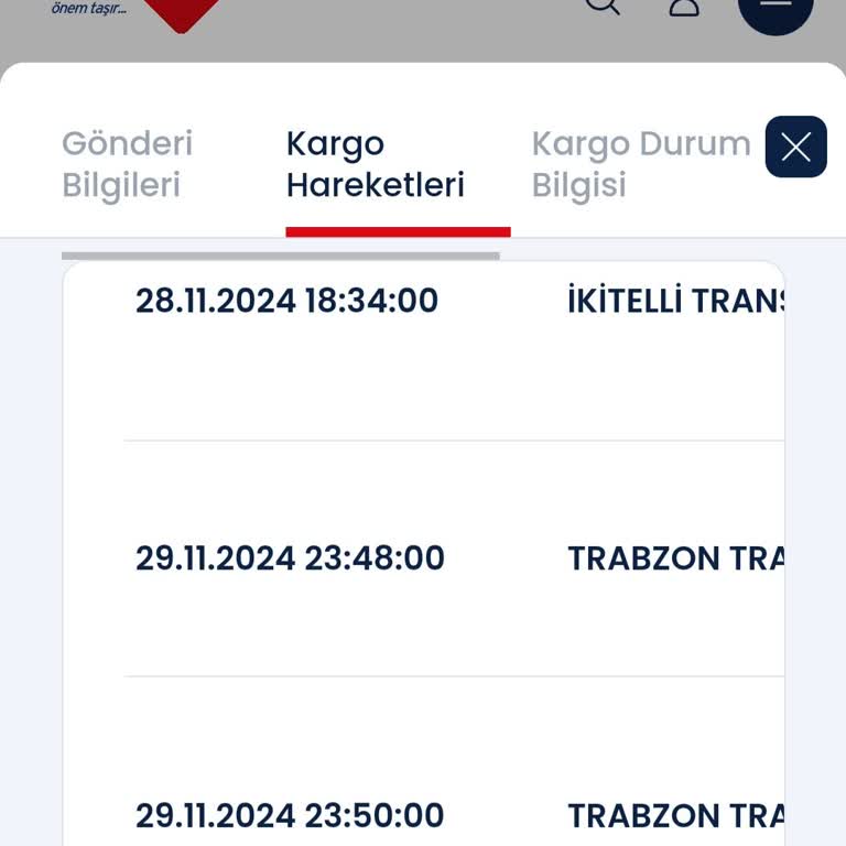 Kargom Trabzon'da Takılı Kaldı!