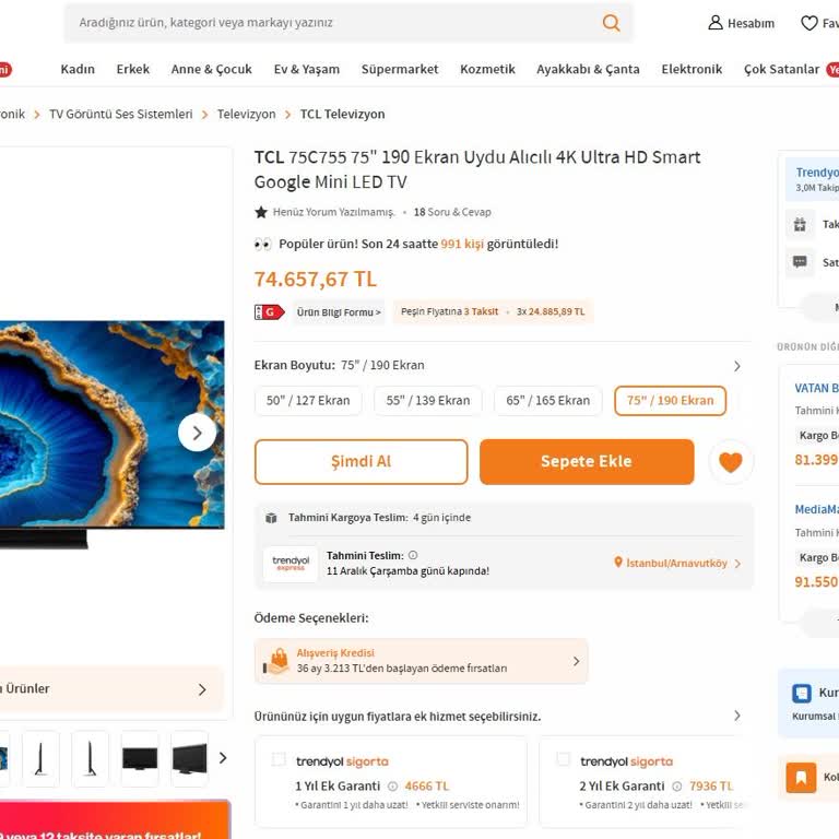 Trendyol'da Ani Fiyat Artışı Şoku!