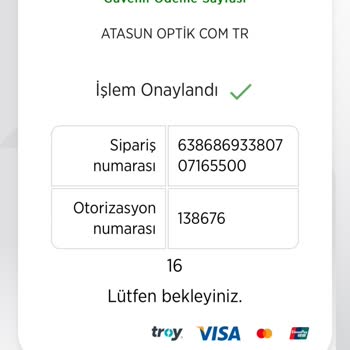 Atasun Optik'te Sipariş Görünmeme Sorunu Ve Yetersiz Destek