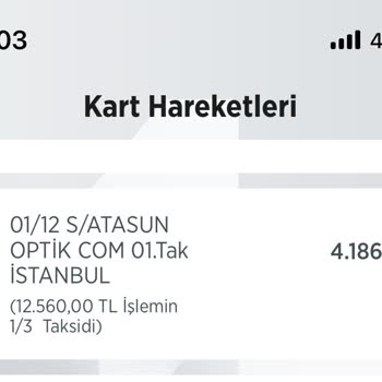 Atasun Optik'te Sipariş Görünmeme Sorunu Ve Yetersiz Destek