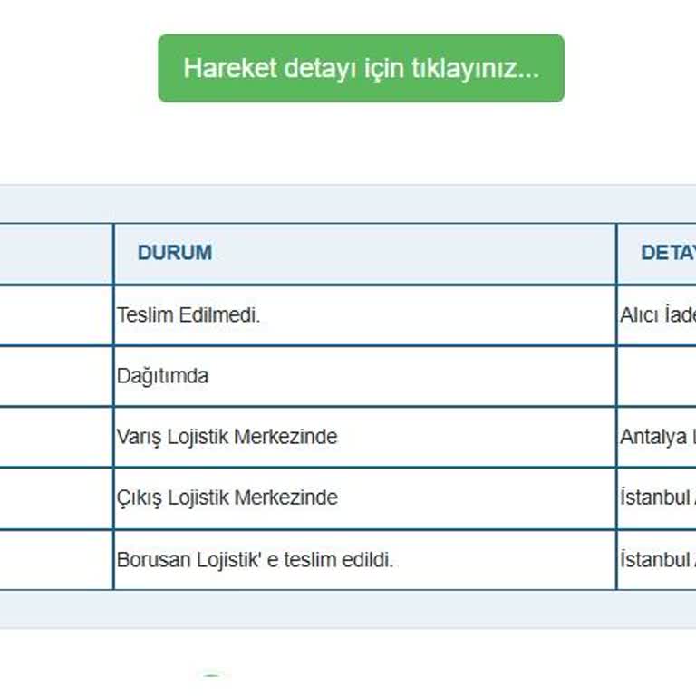 Borusan Lojistik İle İade Sorunu
