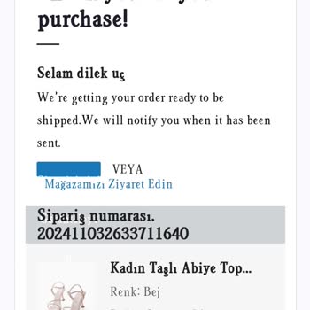 Kayıp Paket Ve İade Talebi