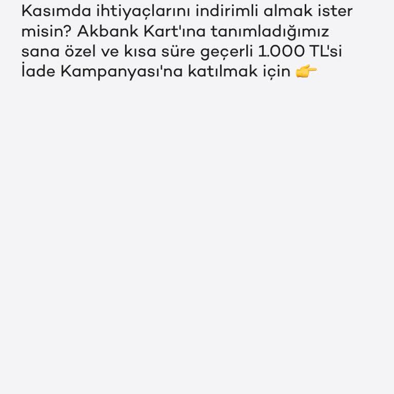 Akbank Kampanya Sorunu Ve Müşteri Hizmetleri Deneyimi