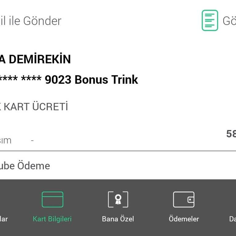 Kredi Kartı Aidatı Sorunu